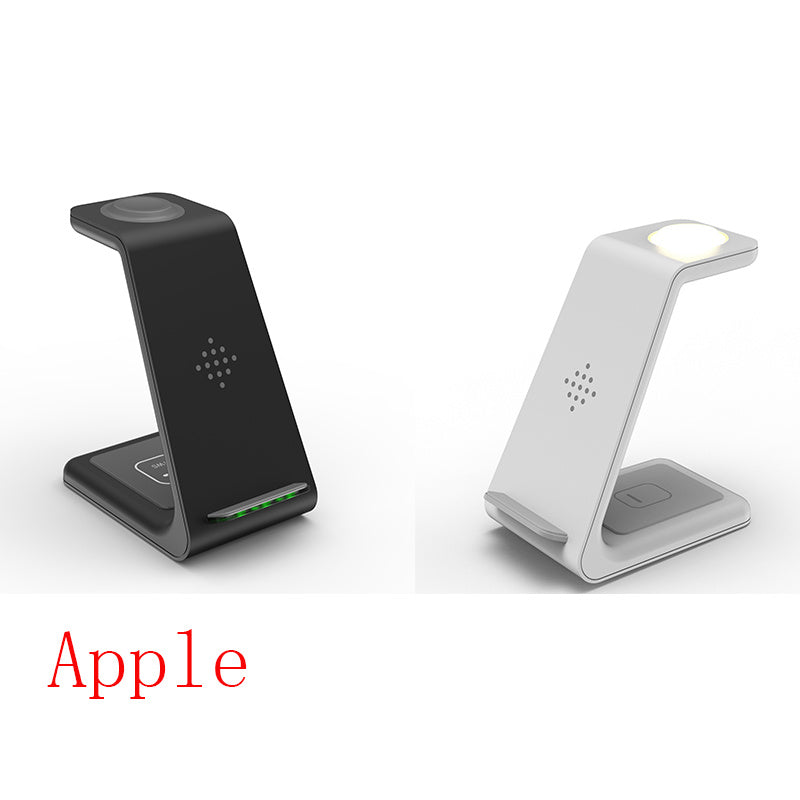 3 In 1 Fast Charging Station Wireless Charger Stand Wireless Quick Charge Dock For Phone Holder - TrendByte
