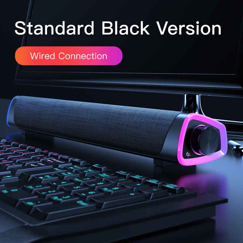 4D  Stereo Speaker Bar SubWoofer [Compatible with Apple] - TrendByte