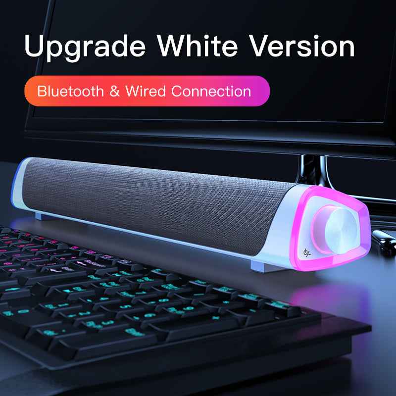 4D  Stereo Speaker Bar SubWoofer [Compatible with Apple] - TrendByte