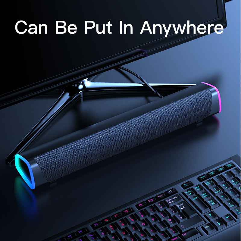 4D  Stereo Speaker Bar SubWoofer [Compatible with Apple] - TrendByte