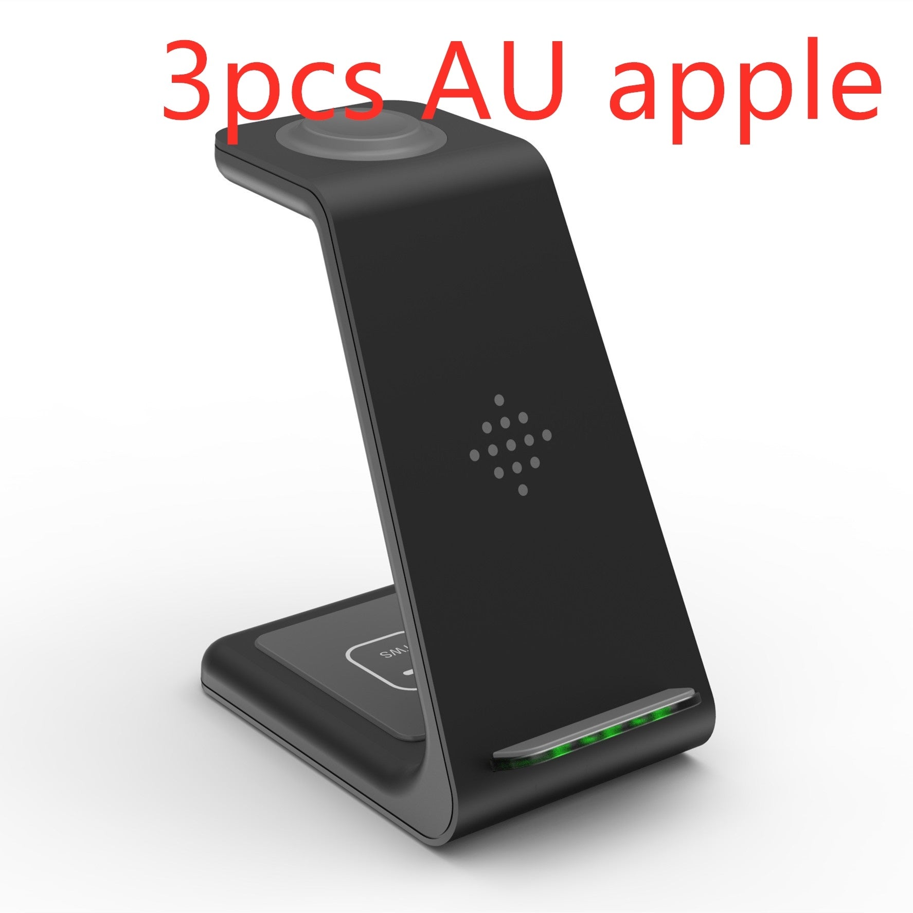 3 In 1 Fast Charging Station Wireless Charger Stand Wireless Quick Charge Dock For Phone Holder - TrendByte