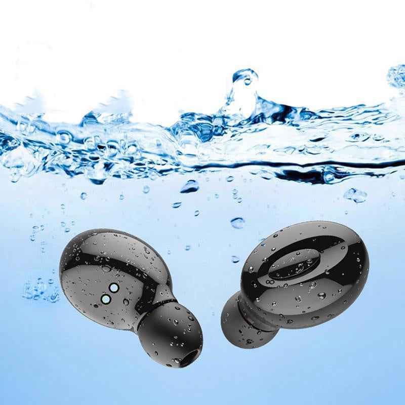 Wireless In-Ear Earbuds - Non-Conduction Technology in Black - TrendByte