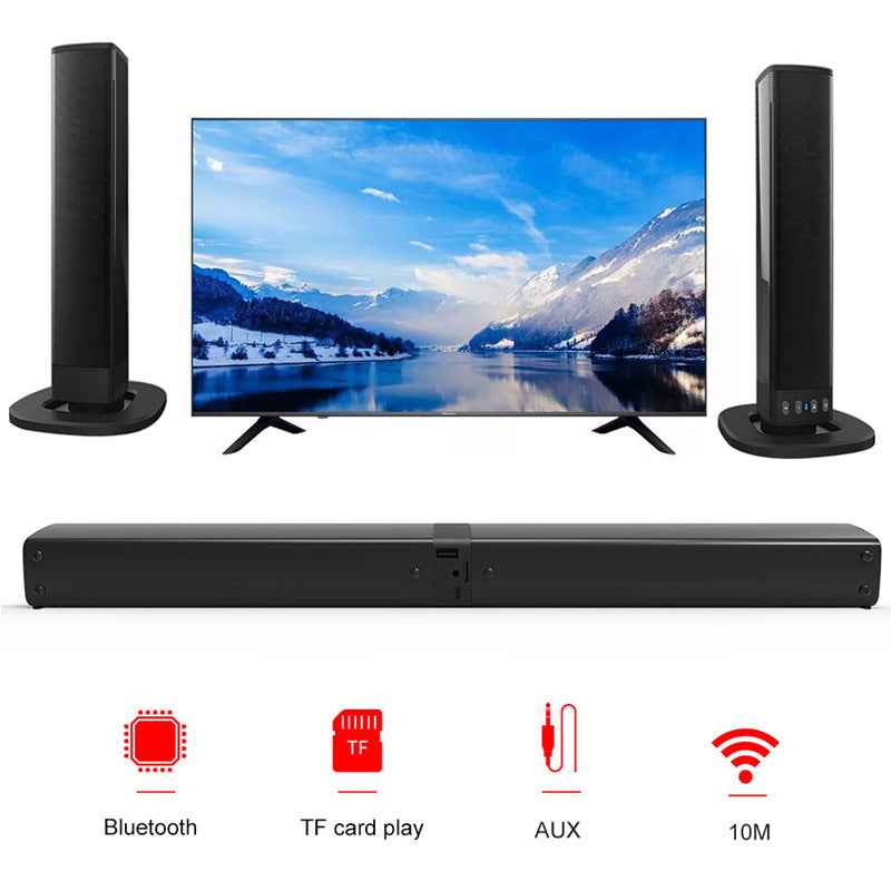 Card Combo TV Speaker Sound Blaster Bluetooth Speaker - TrendByte