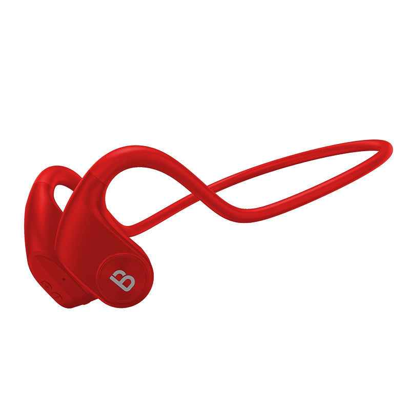 Bone Conduction Headphones - Wireless Ear-mounted Non-ear Hynic Design - TrendByte