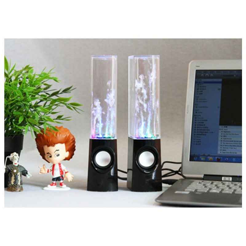 Wireless Speaker with LED Water Fountain Speaker - TrendByte