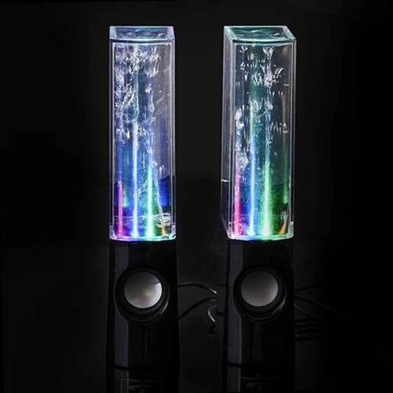 Wireless Speaker with LED Water Fountain Speaker - TrendByte