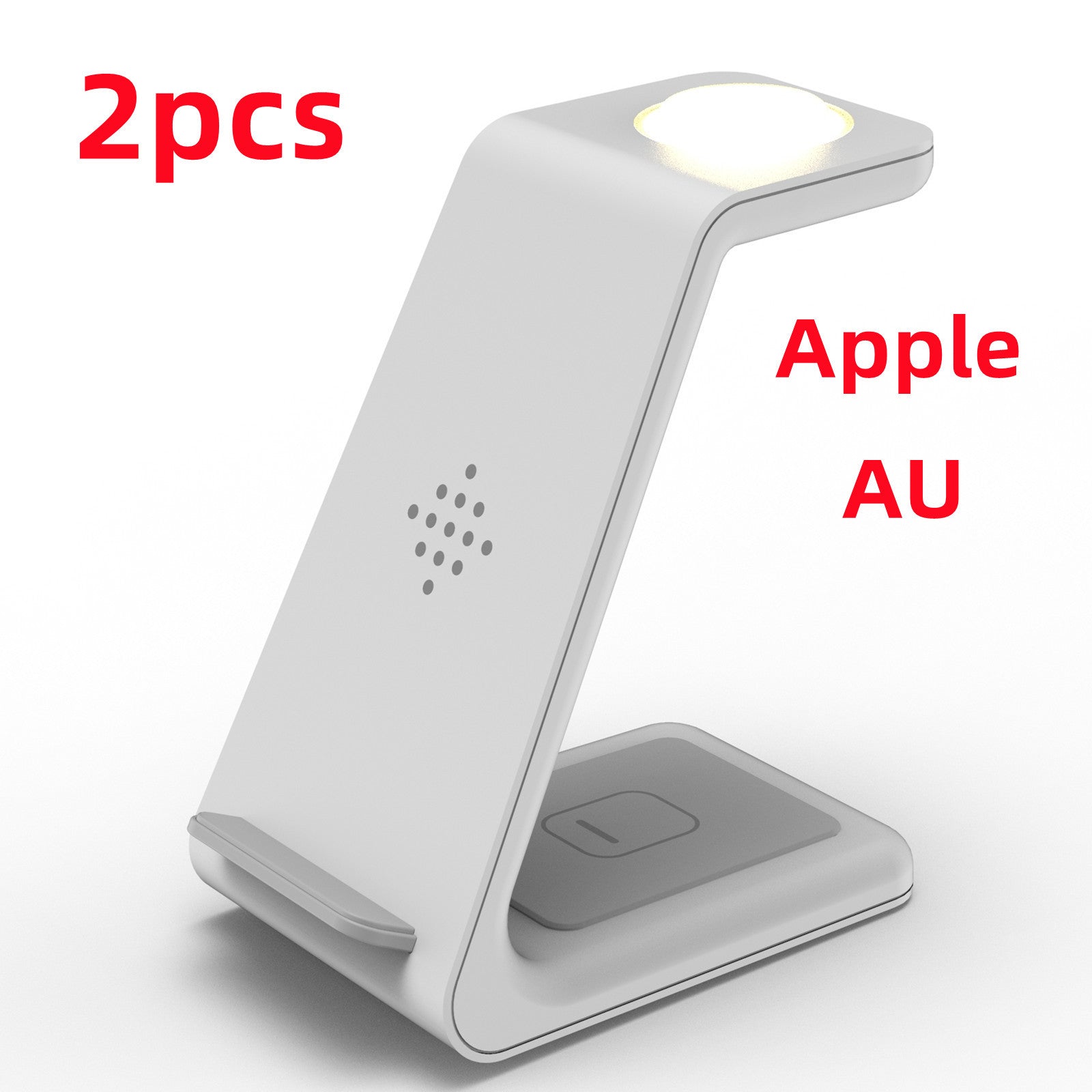 3 In 1 Fast Charging Station Wireless Charger Stand Wireless Quick Charge Dock For Phone Holder - TrendByte