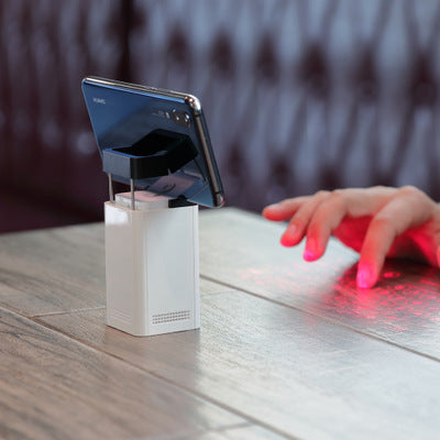 LEING FST Virtual Laser Keyboard Bluetooth Wireless Projector Phone Keyboard For Computer Pad Laptop With Mouse Function - TrendByte