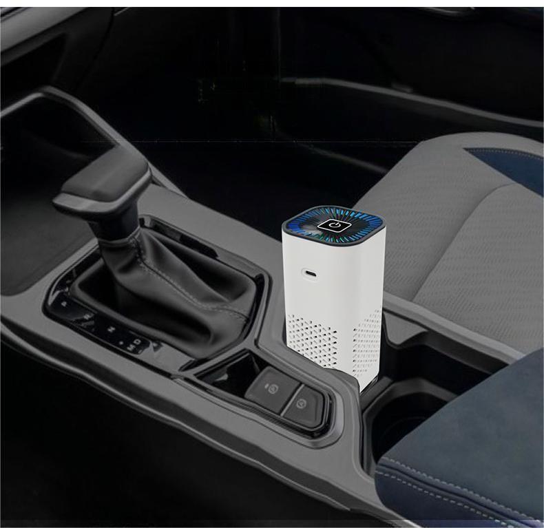 Car Air Purifier Portable Negative Ion Generator Remove Formaldehyde Dust Smoke Air Freshen Washer For Home Car - TrendByte