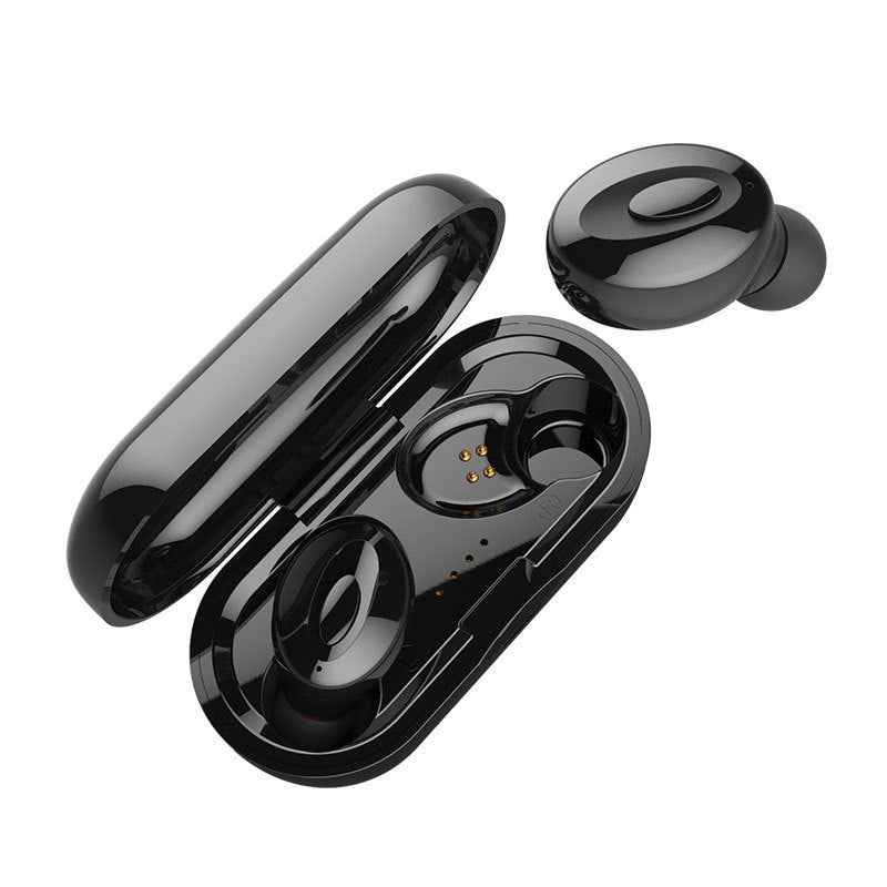 Wireless In-Ear Earbuds - Non-Conduction Technology in Black - TrendByte