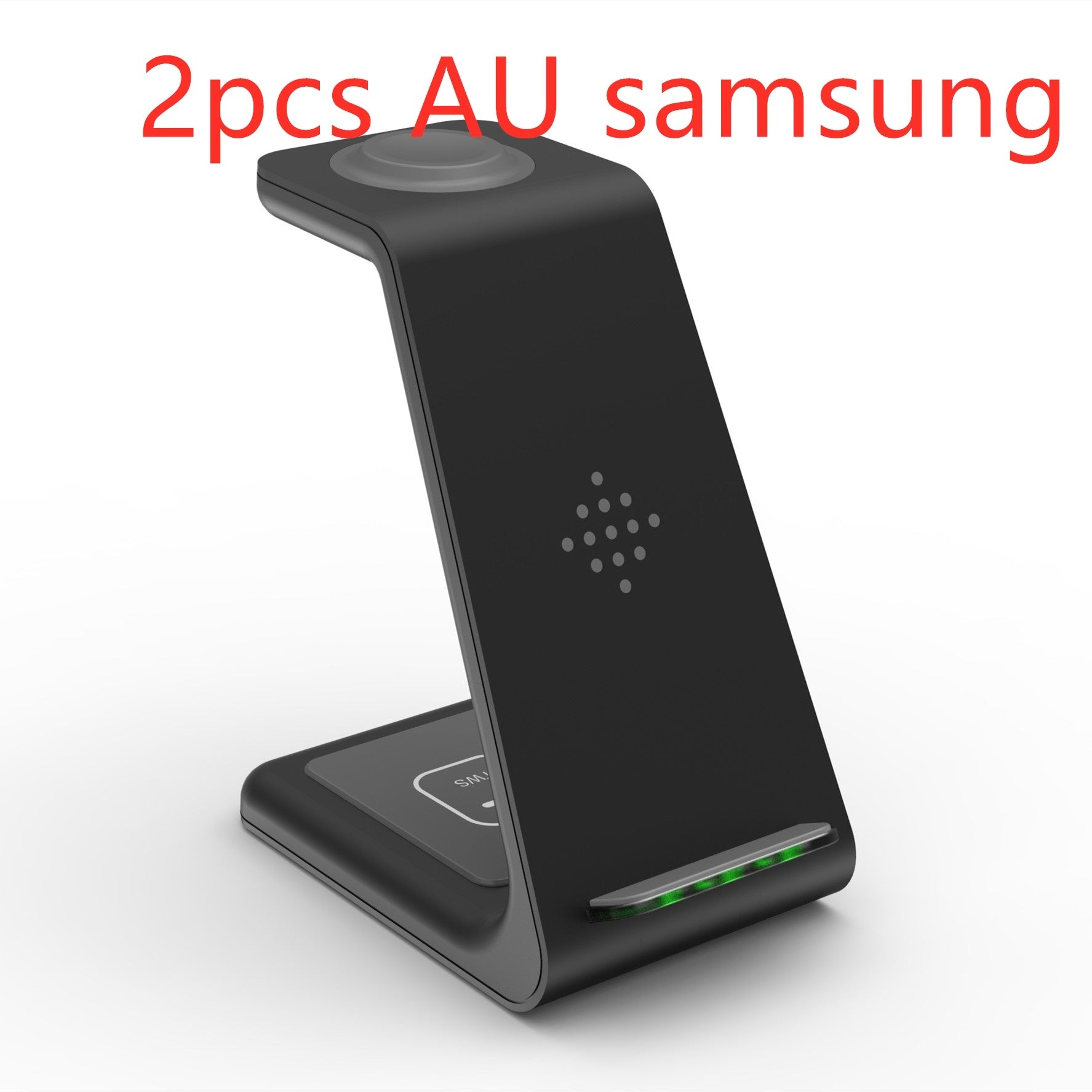 3 In 1 Fast Charging Station Wireless Charger Stand Wireless Quick Charge Dock For Phone Holder - TrendByte