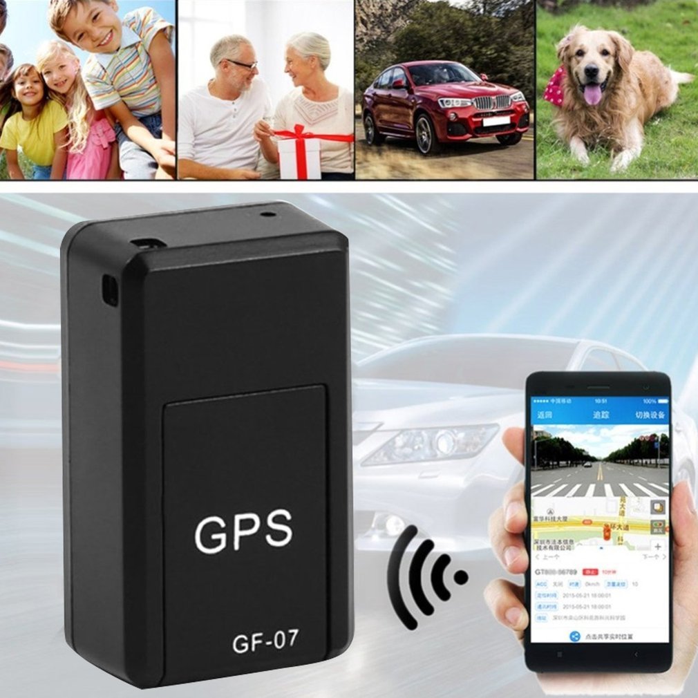 Car Tracker Magnetic Mini Car Tracker GPS Real Time Tracking Locator Device Recordable Anti-lost Rechargeable Locator - TrendByte