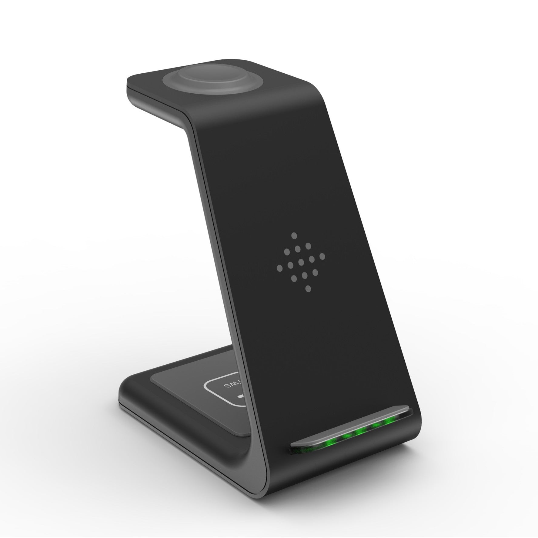 3 In 1 Fast Charging Station Wireless Charger Stand Wireless Quick Charge Dock For Phone Holder - TrendByte