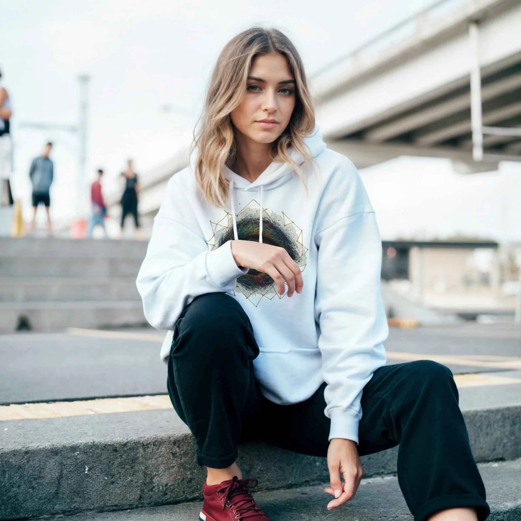 Nebula Iris Hoodie [Imported Cotton - Limited Edition] - TrendByte