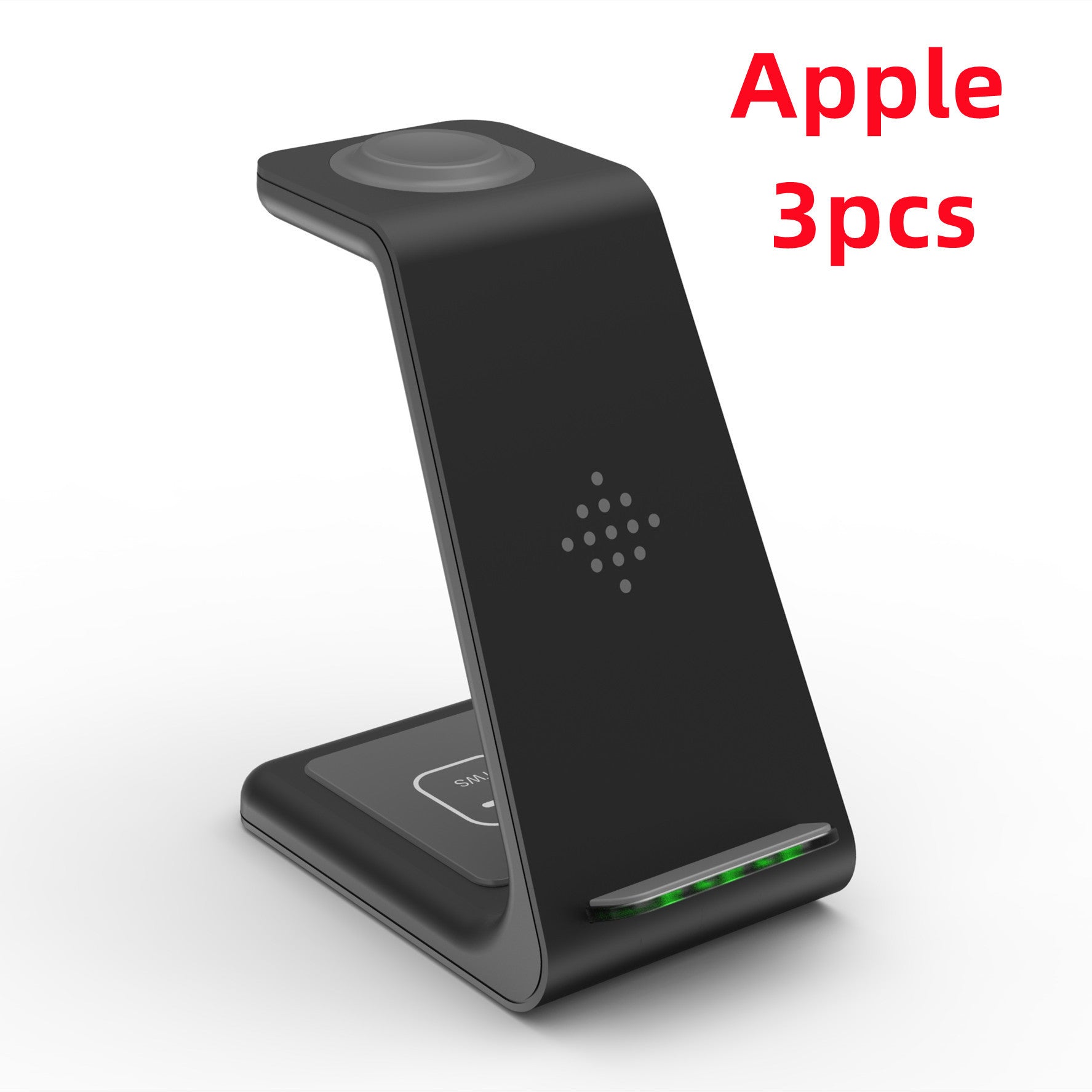 3 In 1 Fast Charging Station Wireless Charger Stand Wireless Quick Charge Dock For Phone Holder - TrendByte