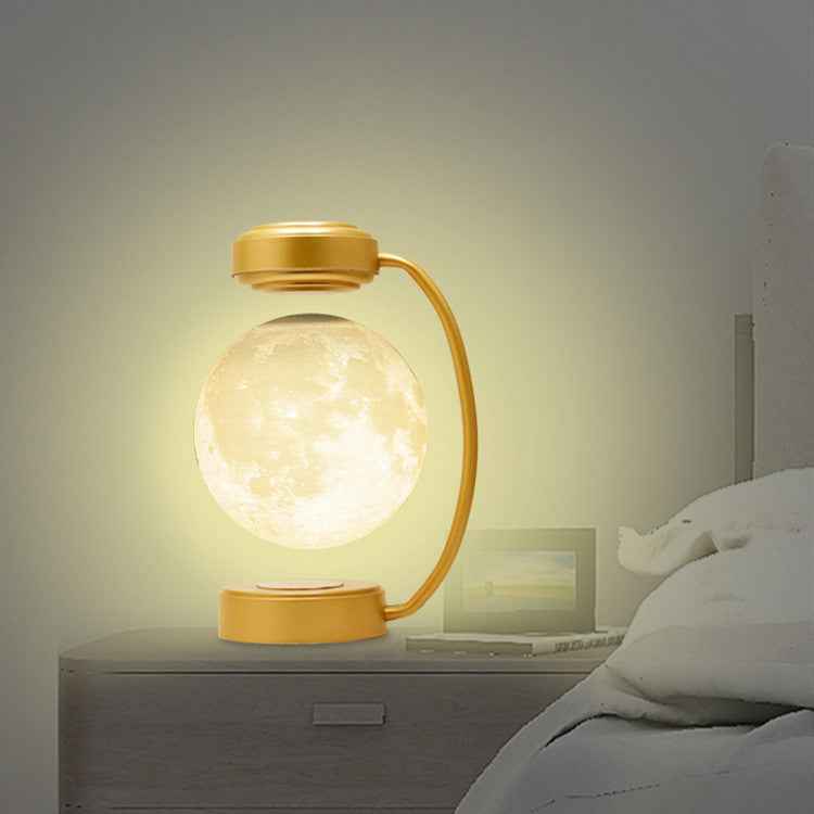 3D LED Moon Lamp - Wireless Rotating Night Light - TrendByte