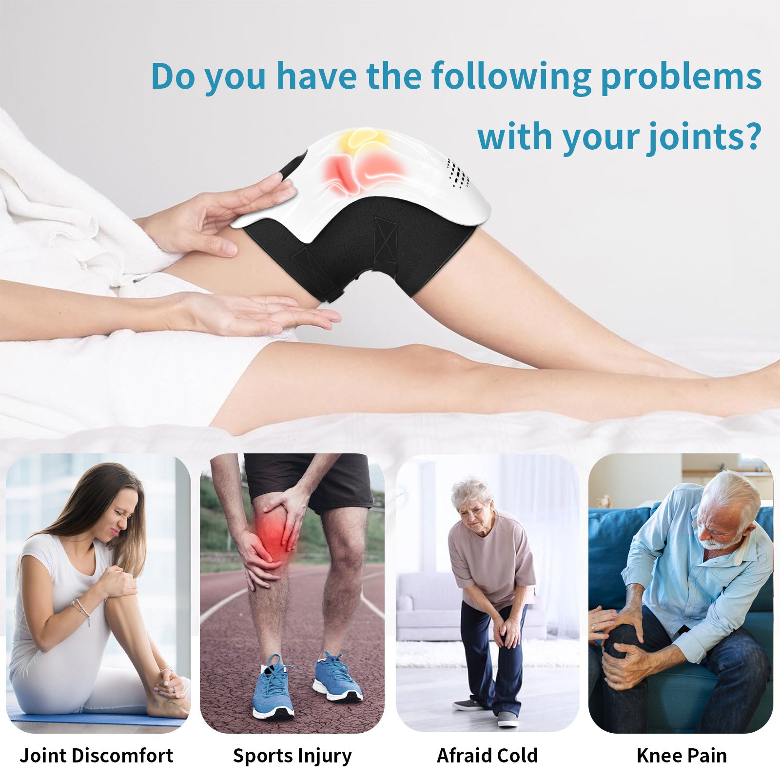 Intelligent Knee Massager Electric Knee Physiotherapy - TrendByte